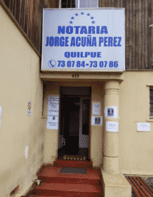 Notaría Jorge Acuña Pérez